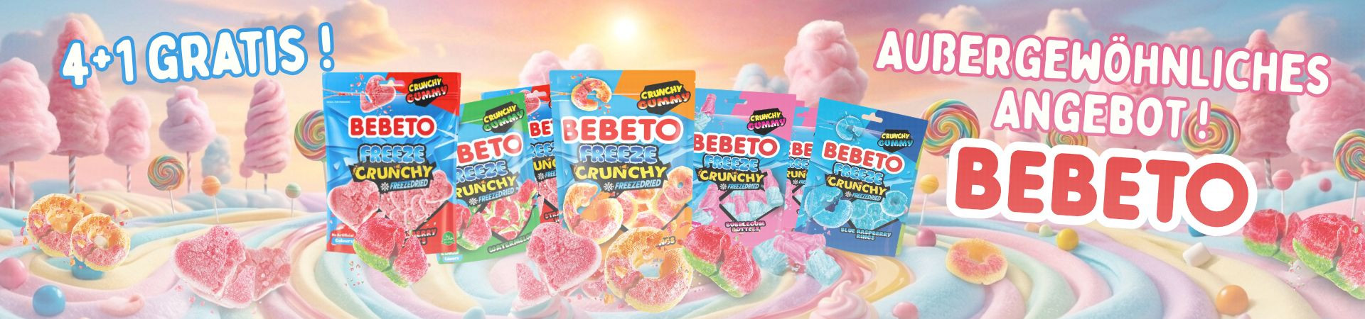 Bannière Bebeto Freeze Crunchy DE : Publié 26/08/26